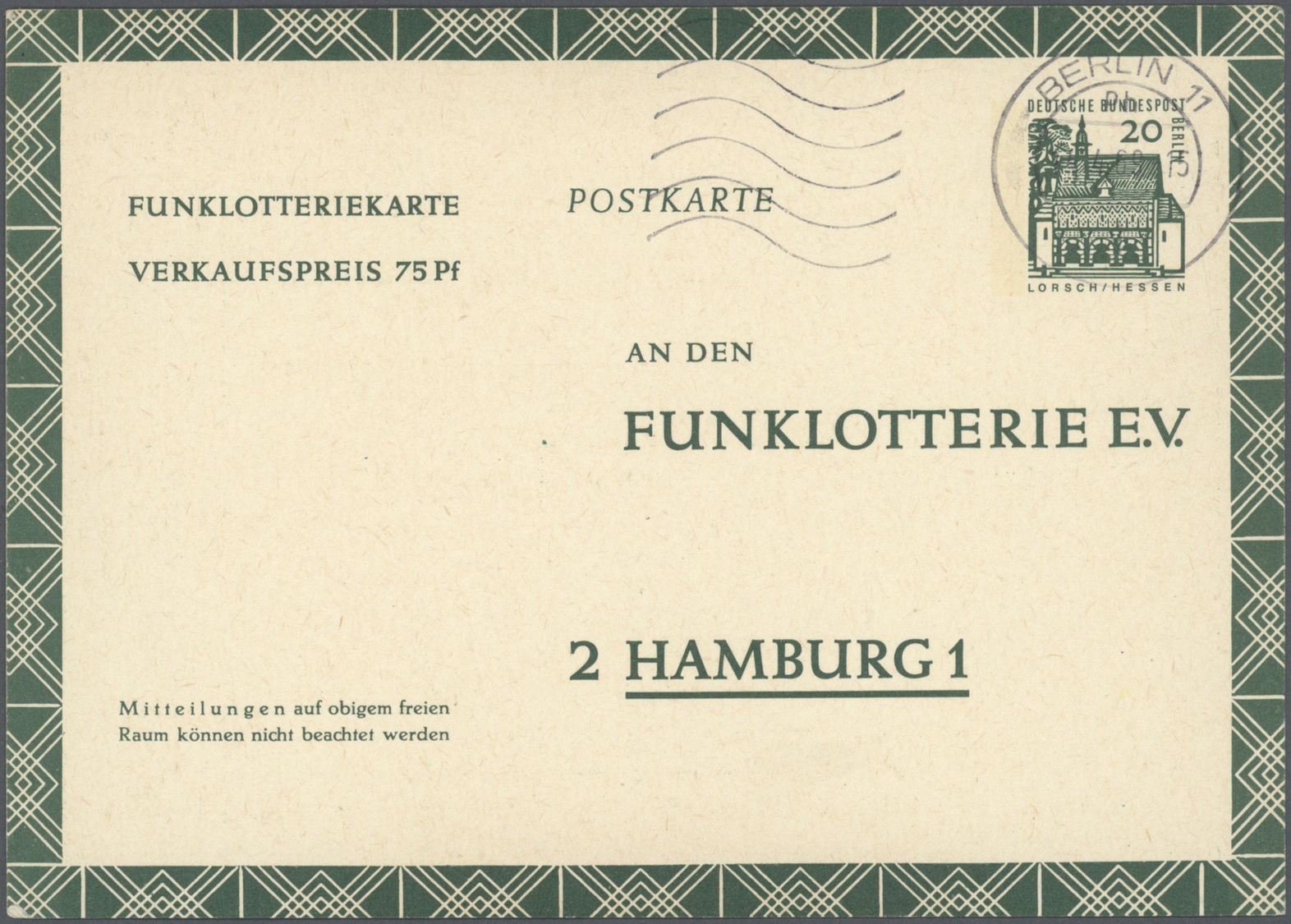 GA Berlin - Ganzsachen: ab 1949, Partie von ca. 200 Ganzsachenkarten/-umschlägen ab Währungsgeschädigte
