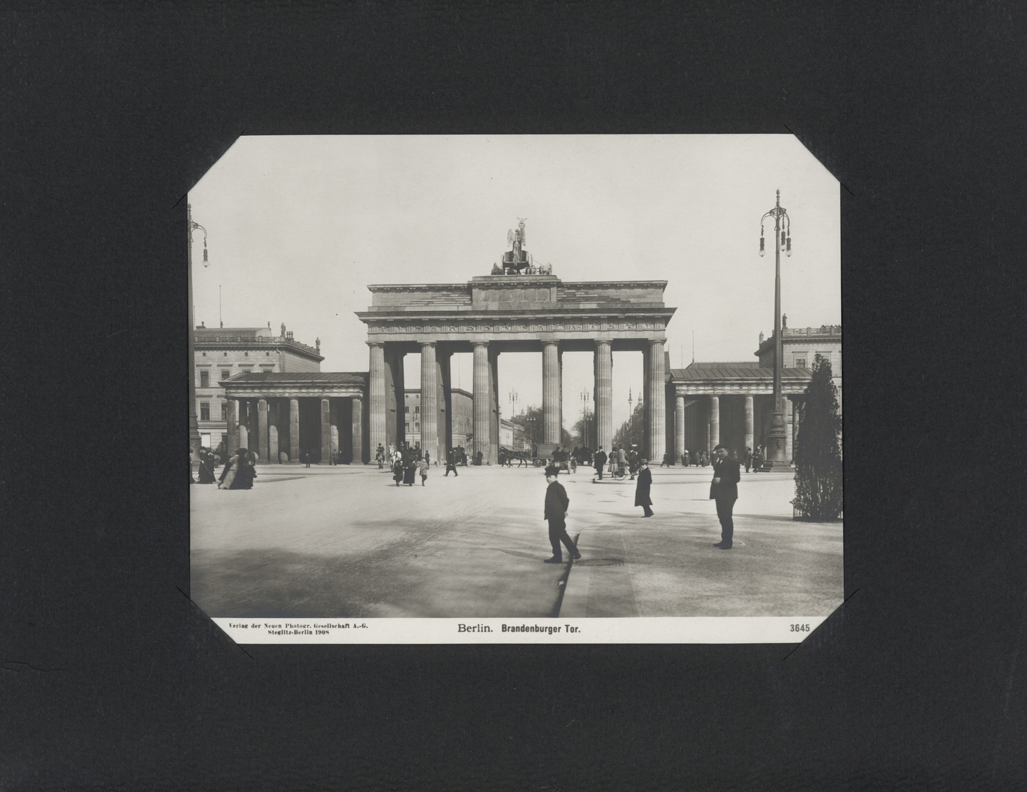 Berlin - Besonderheiten: 1905/1908 (ca): 37 Fototafeln Berlin Auf Karton Gesteckt Verlag Der Neuen - Autres & Non Classés