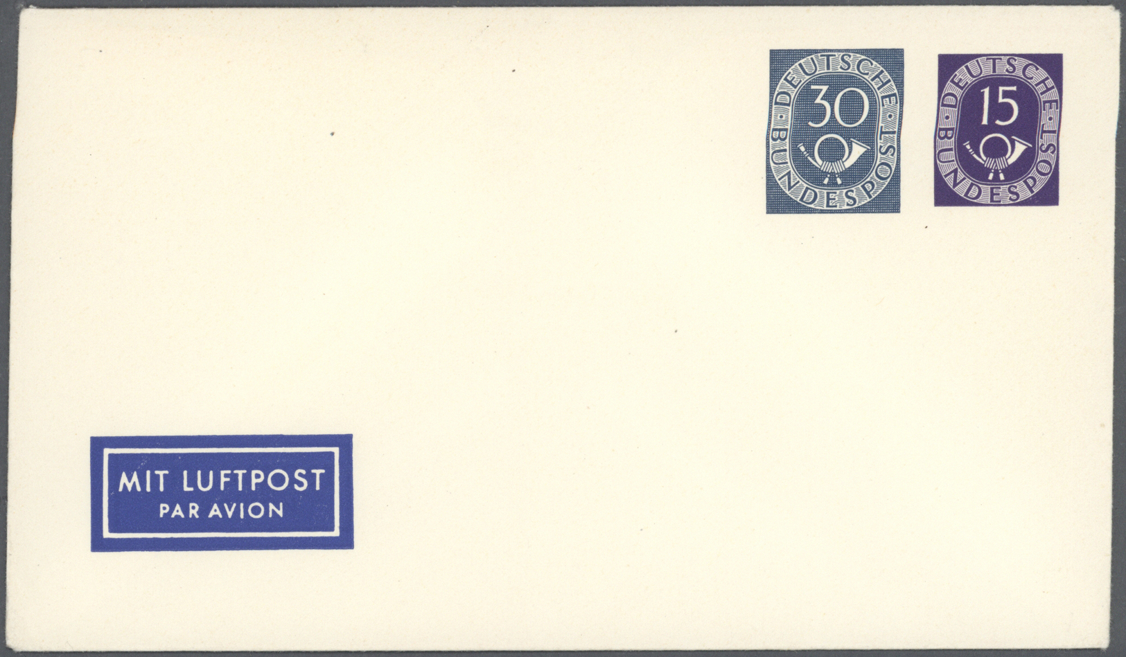 GA Bundesrepublik - Ganzsachen: 1948/2011. Umfangreiche Sammlung mit einigen hundert Karten, Luftpostle
