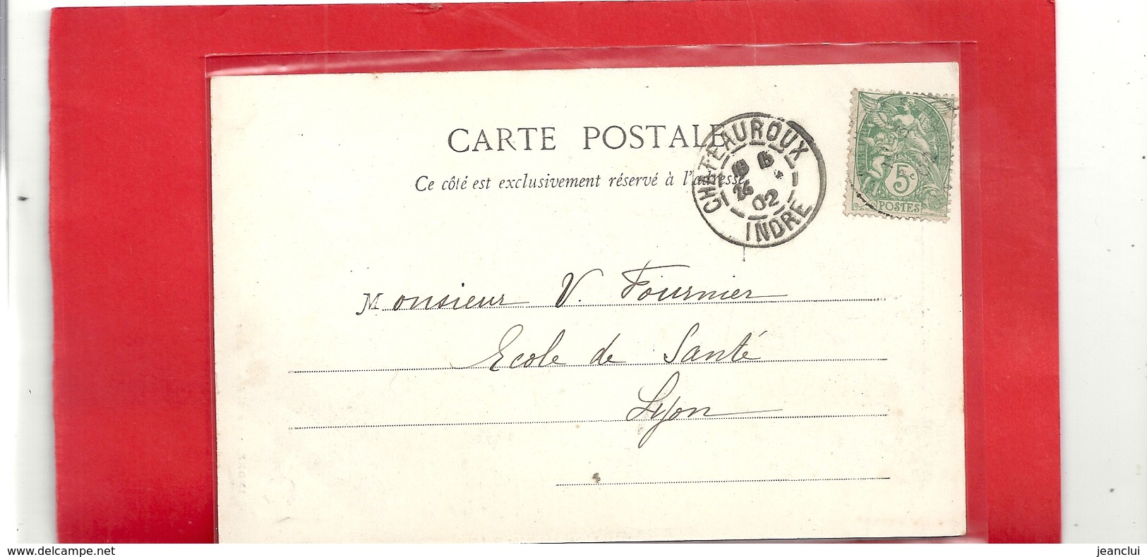 CHATEAUROUX LE ..... LE GUE DE VENET . AFFR AU VERSO LE 24-5-1902 . 2 SCANES - Chateauroux