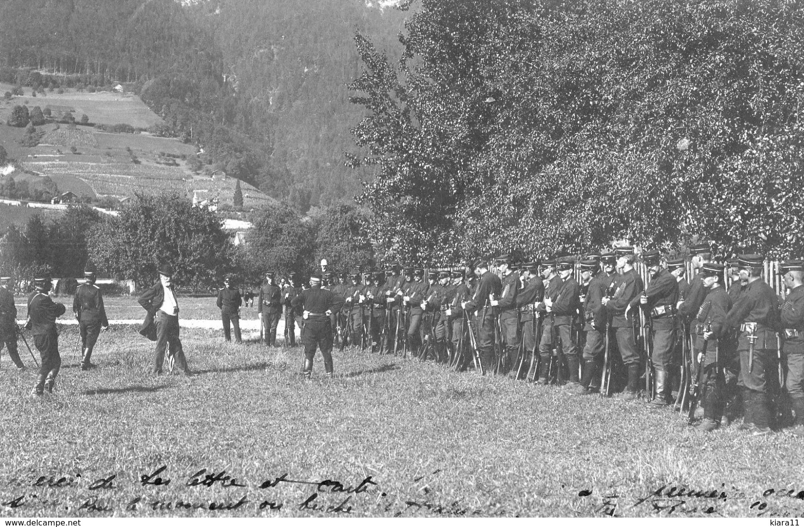 SUISSE - MILITARIA - WALLENSTADT - Présentation D'un Régiment - Autres & Non Classés