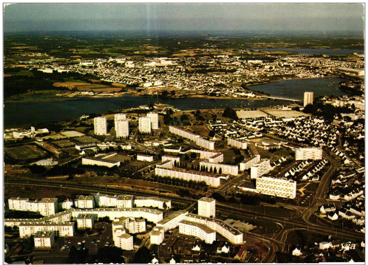 LORIENT SUR LES BORDS DU SCORFF "KERIADO" VUE AERIENNE  REF 53849 - Lorient