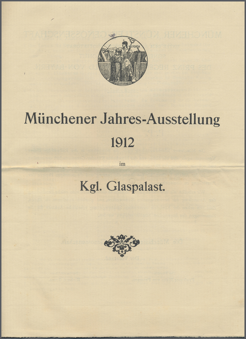 Varia (im Briefmarkenkatalog): LEIPZIG/DRESDEN/MÜNCHEN: 1890/1912, LEIPZIG "Rennbahn"-Programmheft,
