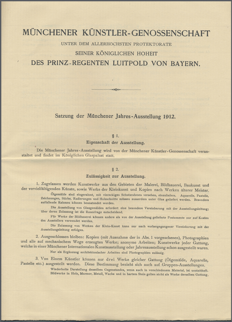 Varia (im Briefmarkenkatalog): LEIPZIG/DRESDEN/MÜNCHEN: 1890/1912, LEIPZIG "Rennbahn"-Programmheft,