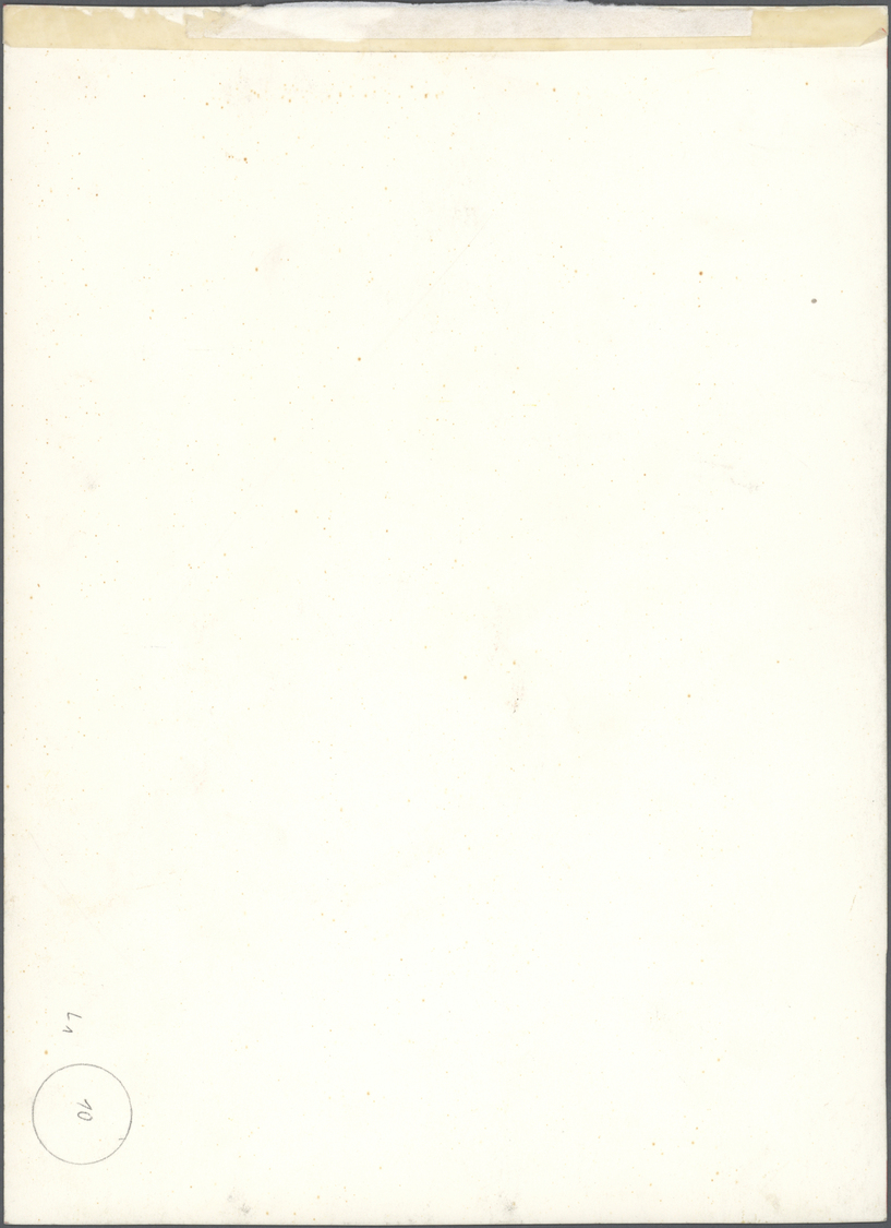 Varia (im Briefmarkenkatalog): LURCHI, Originalzeichnung Des Titelbildes Von Heft 10, Gezeichnet Von - Andere & Zonder Classificatie