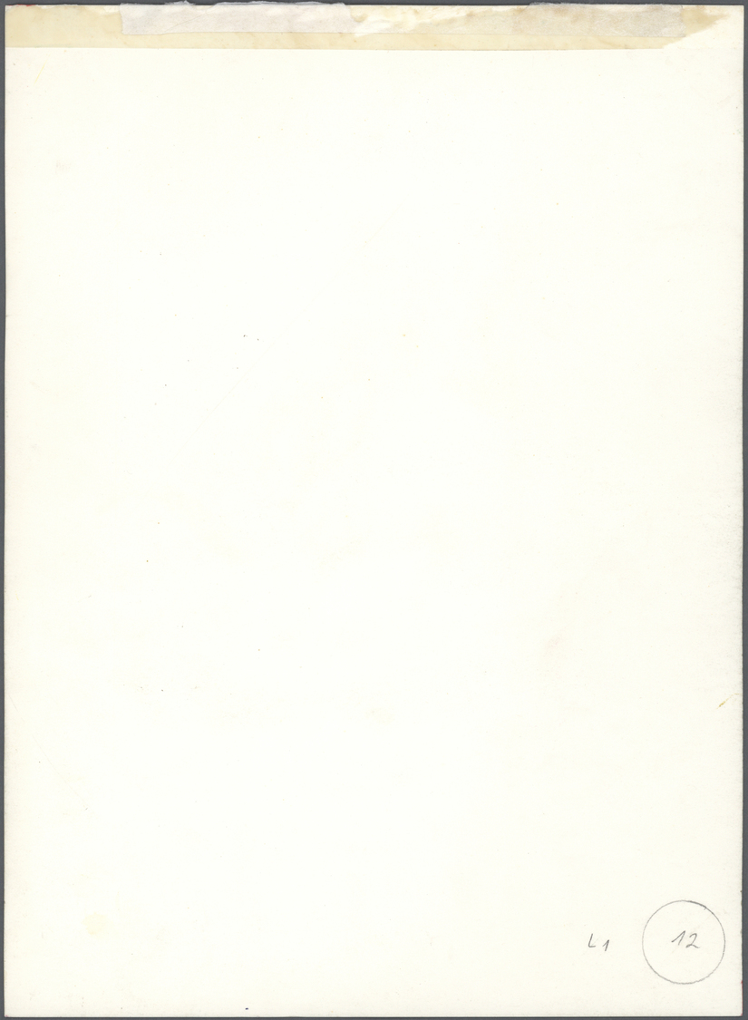 Varia (im Briefmarkenkatalog): LURCHI, Originalzeichnung Des Titelbildes Von Heft 12, Gezeichnet Von - Andere & Zonder Classificatie