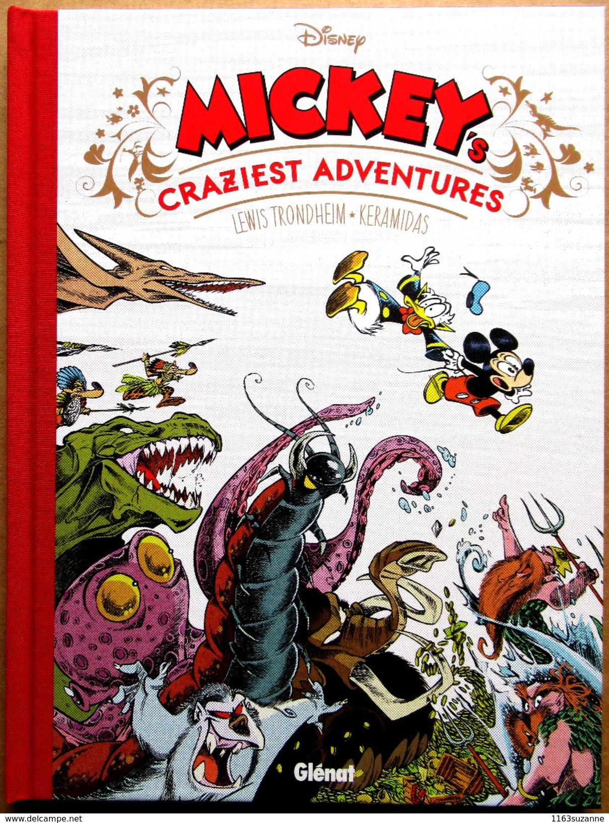 EO Lewis Trondheim & Nicolas Keramidas : MICKEY'S CRAZIEST ADVENTURES (Disney/Ed. Glénat, 2016) - Disney