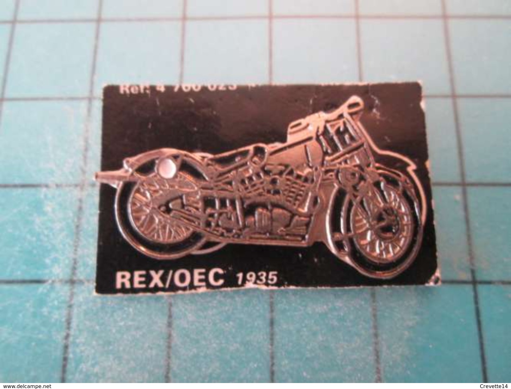 Pin1415b Pin's Pins / Beau Et Rare : MOTO REX / OEC 1935 - Motos