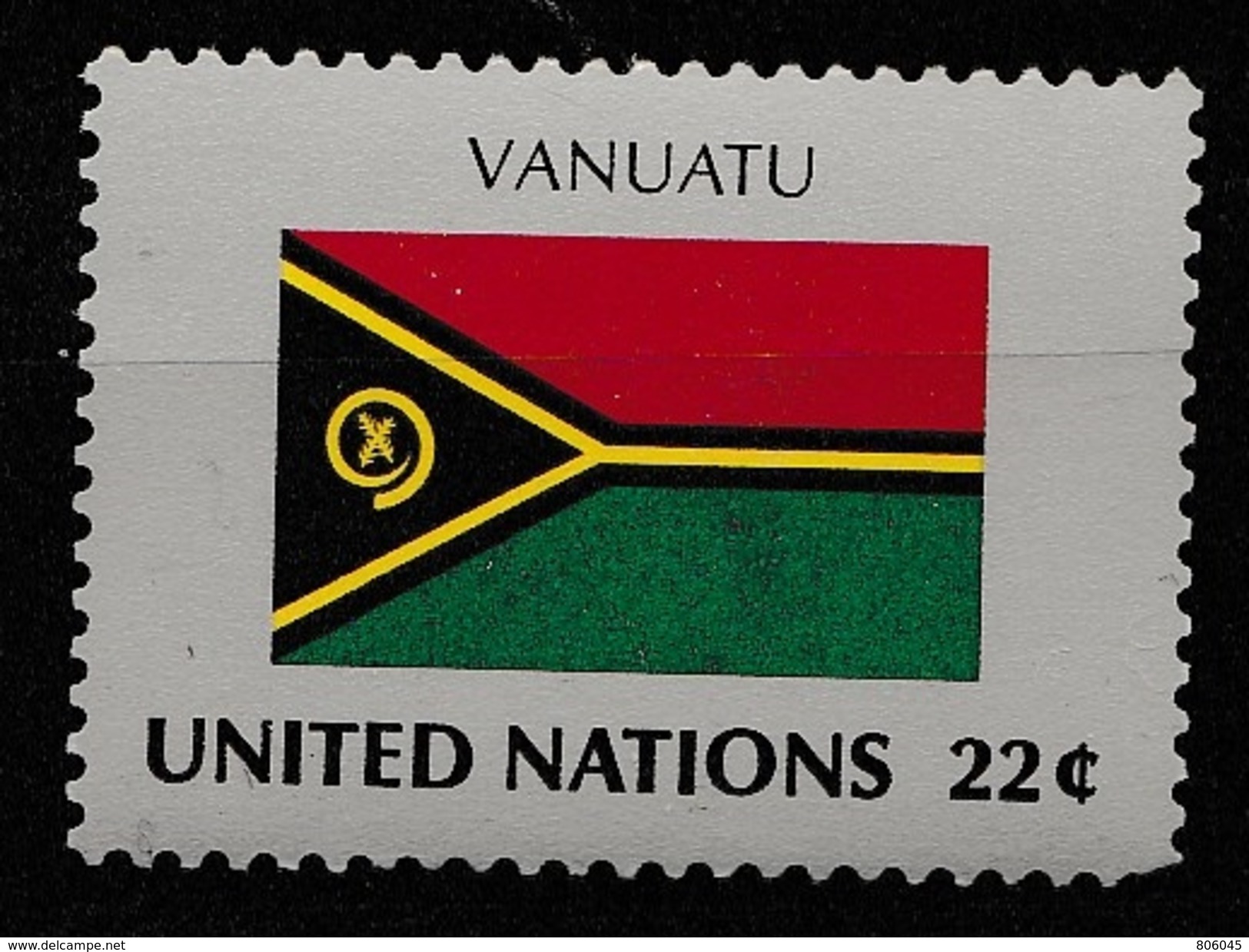 ONU 1987 Drapeau Du Vanuatu - Vanuatu (1980-...)