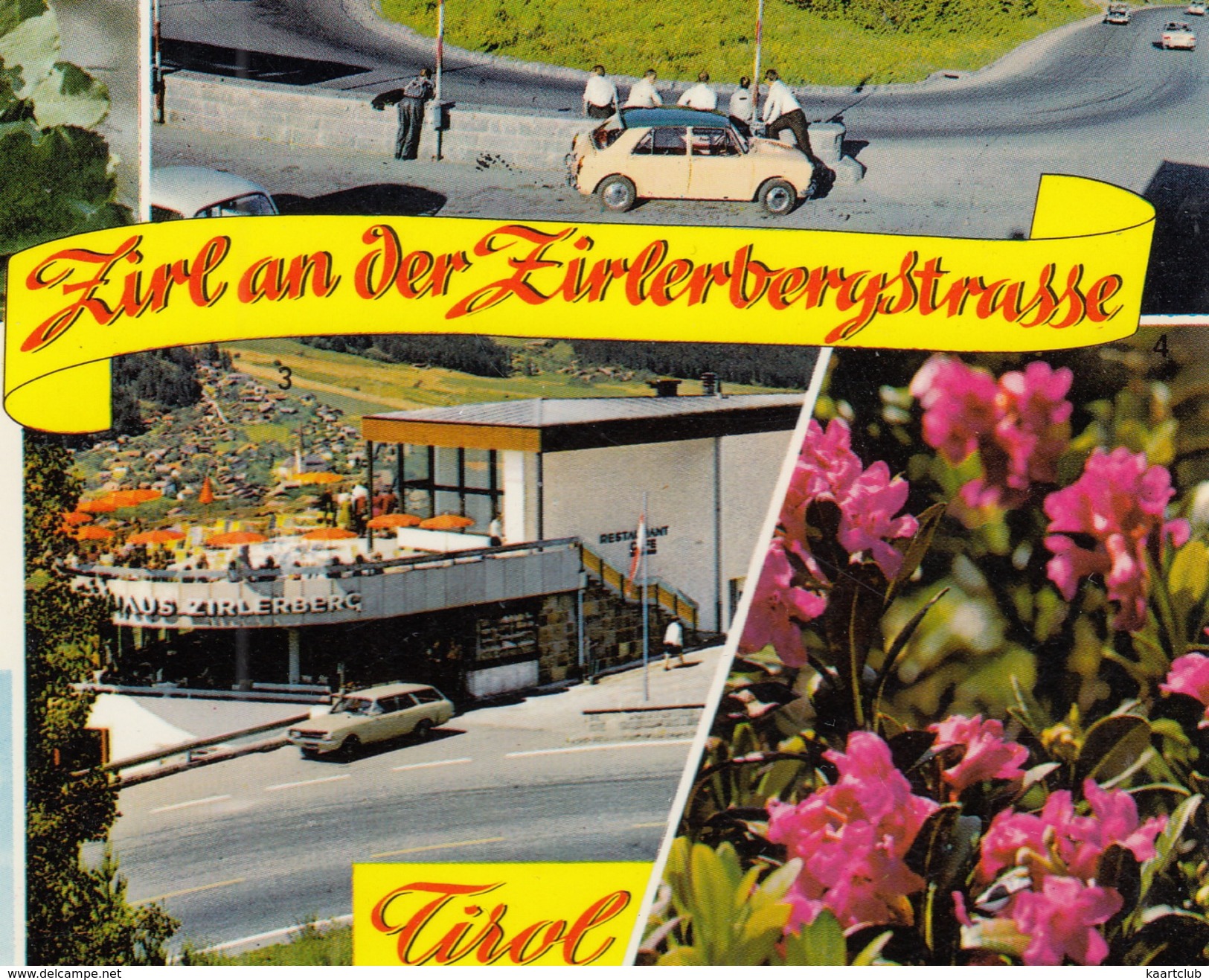 Zirl: AUSTIN 1100, OPEL REKORD-C CARaVAN - Haus 'Zirlerberg' An Der Zirlerbergstrasse - (Tirol, Austria) - Voitures De Tourisme