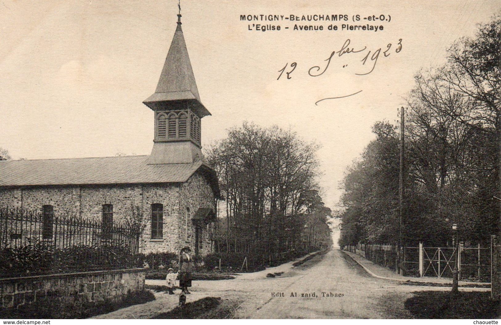 MONTIGNY...-BEAUCHAMPS.... L Eglise  Ave De Pierrelaye - Montigny Les Cormeilles
