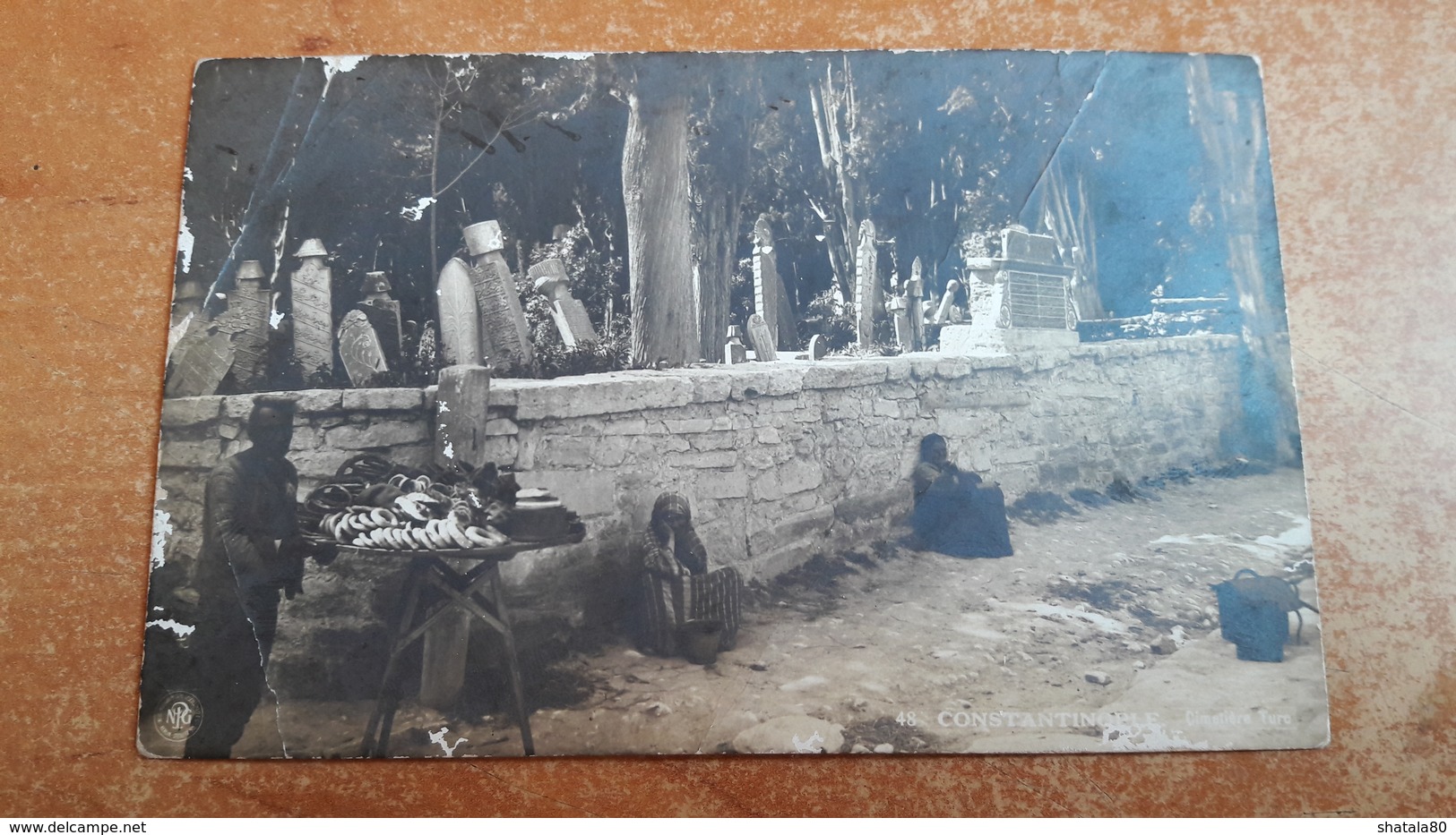 Constantinople. Cimetiere Turc. - Turkey