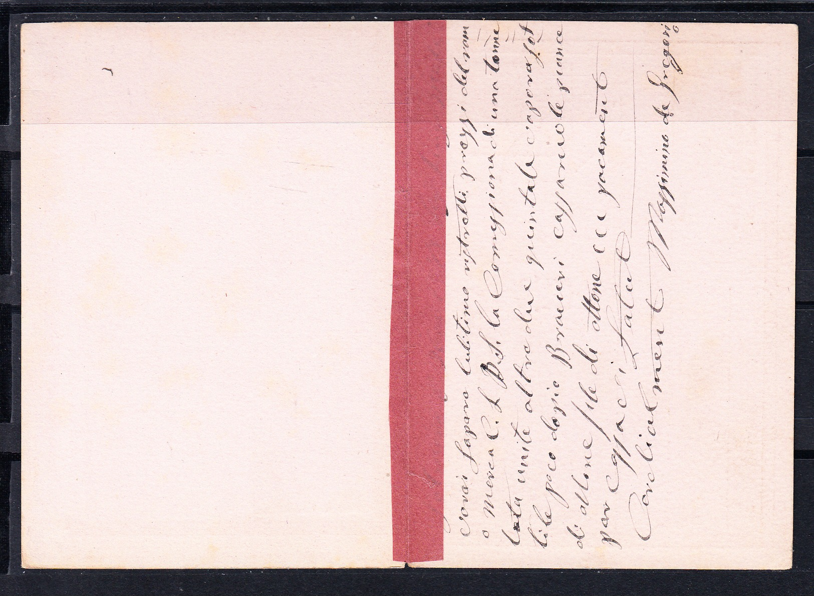 ITALIA 1875 INTERO POSTALE  VITTORIO EMANUELE II CIRCOLATO DA SOLMONA A NAPOLI  CON RISPOSTA  CECI 1 315 - Stamped Stationery