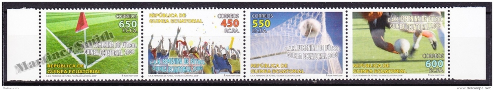 Equatorial Guinea - Guinée Équatoriale 2009 Edifil 422- 35, Africa Women Cup Of Nations - MNH - Äquatorial-Guinea