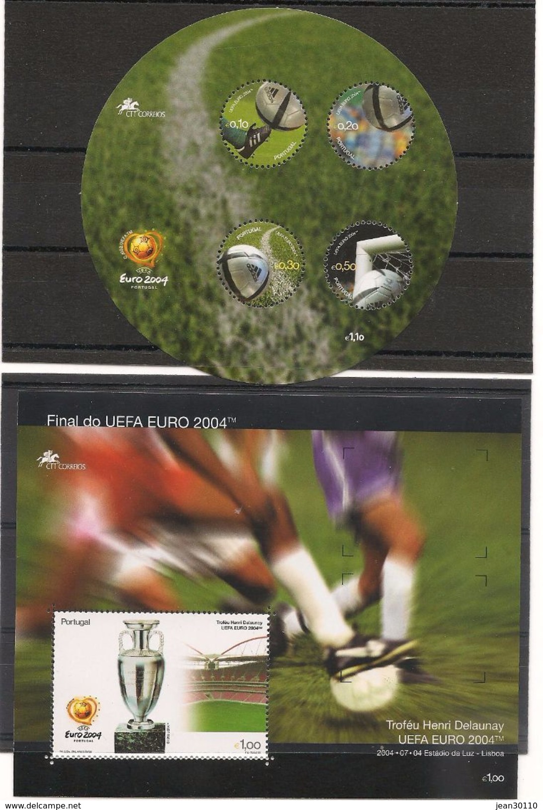 PORTUGAL Année 2004 Bloc N° 171-192-201-204** - Europei Di Calcio (UEFA)