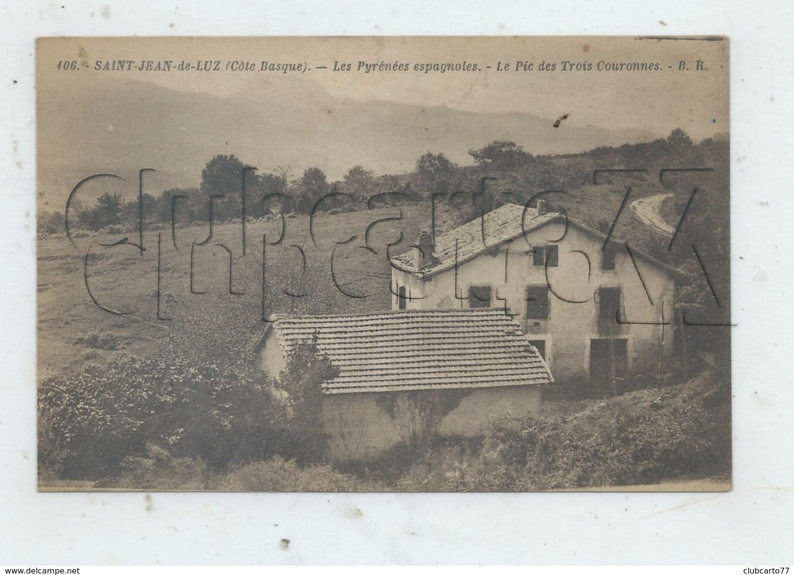 Saint-Jean-de-Luz (64) : GP D'une Villa Dans La Montagne  En 1930 PF. - Saint Jean De Luz