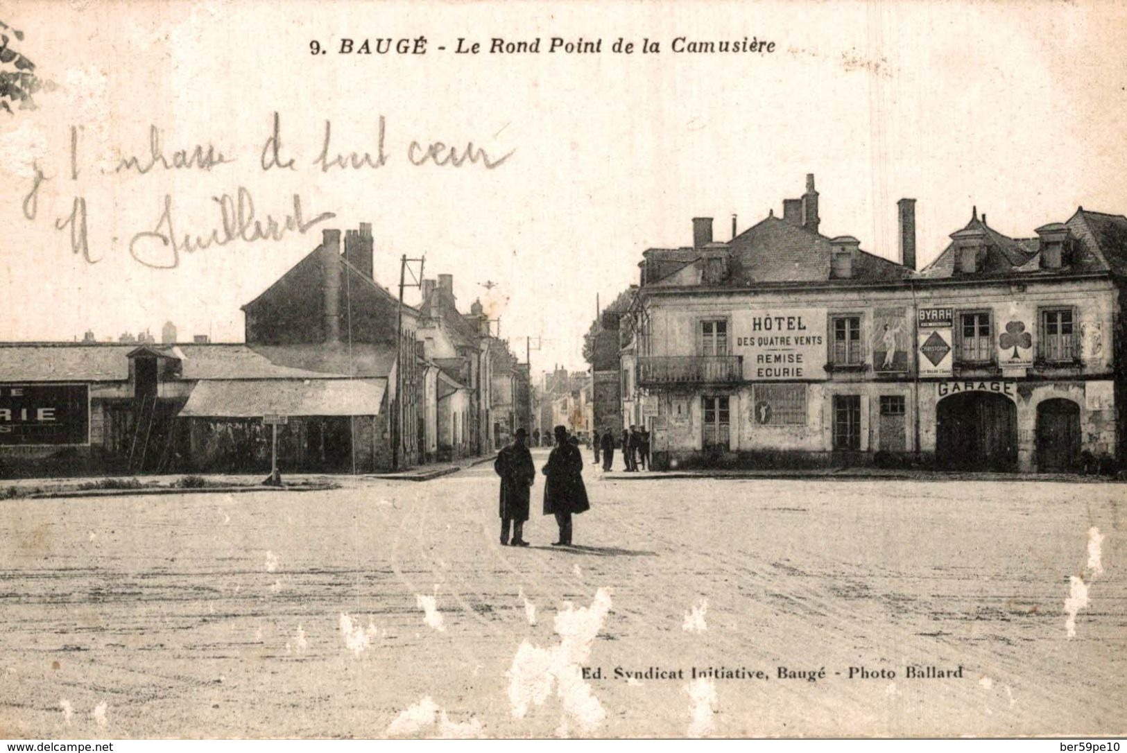 49 BAUGE LE ROND POINT DE LA CAMUSIERE - Autres & Non Classés