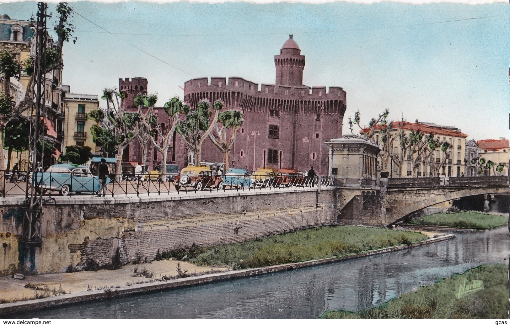 Perpignan. Le Castillet, La Basse Et Le Vieux Pont - Perpignan