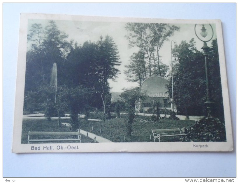 D154425 Austria  BAD HALL  Krupark 1928 - Bad Hall