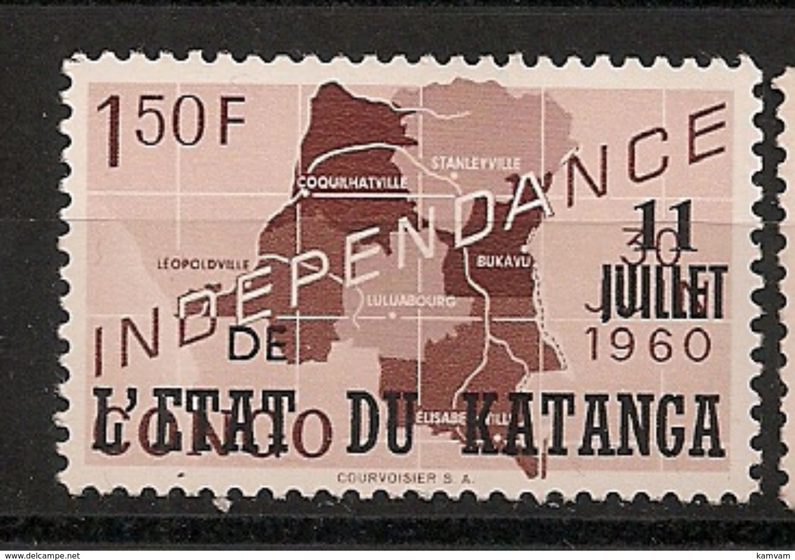 KATANGA 43 NSCH MNH ** - Katanga