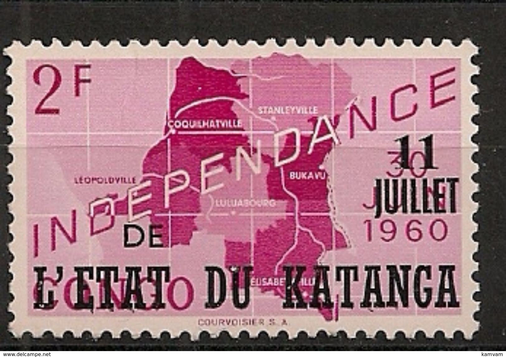 KATANGA 44 NSCH MNH ** - Katanga