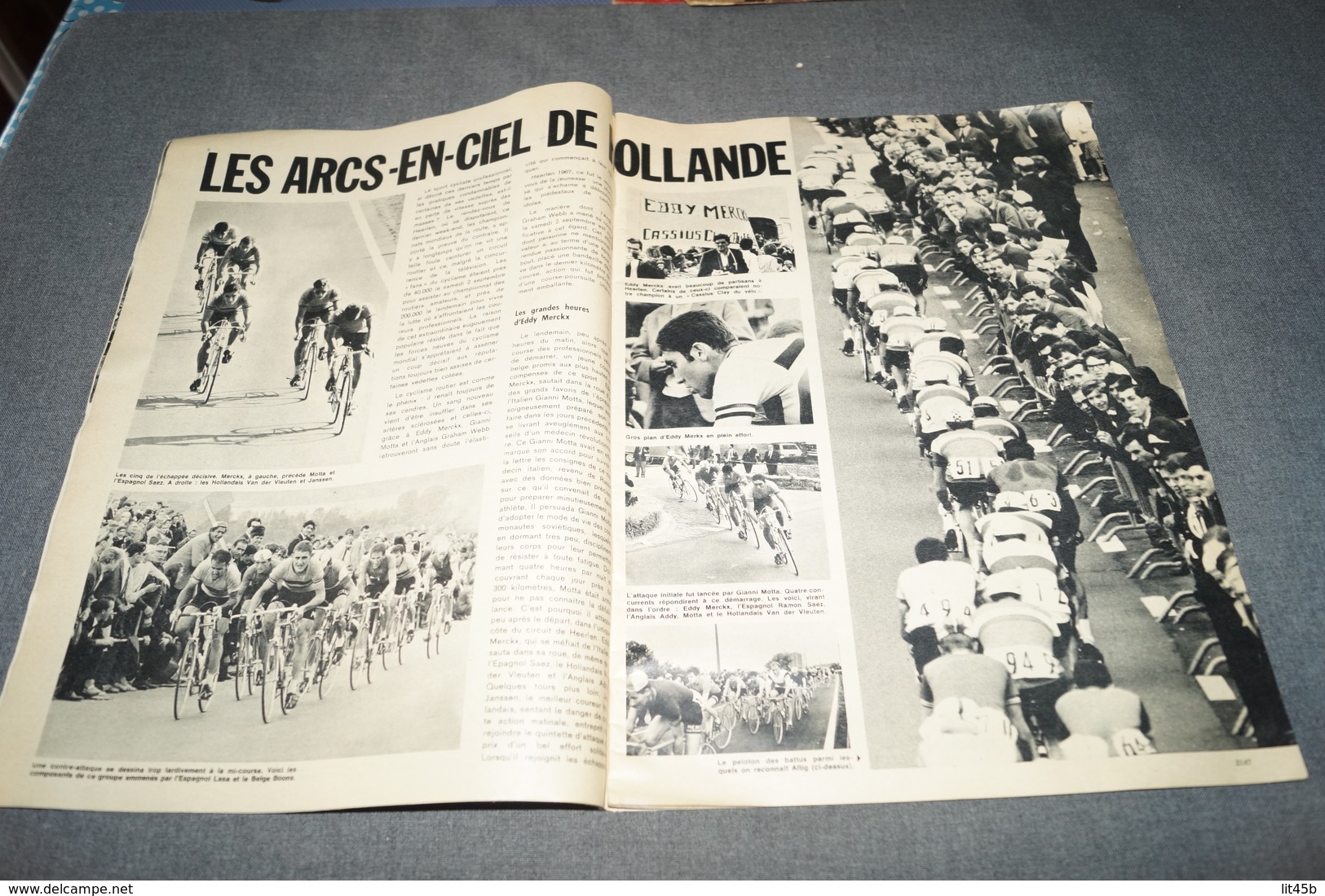 Cyclisme,Le Meilleur,Eddy Merckx,revue Le Patriote Illustré,Septembre 1967,sport,coureurs Cycliste,pour Collection - Cyclisme