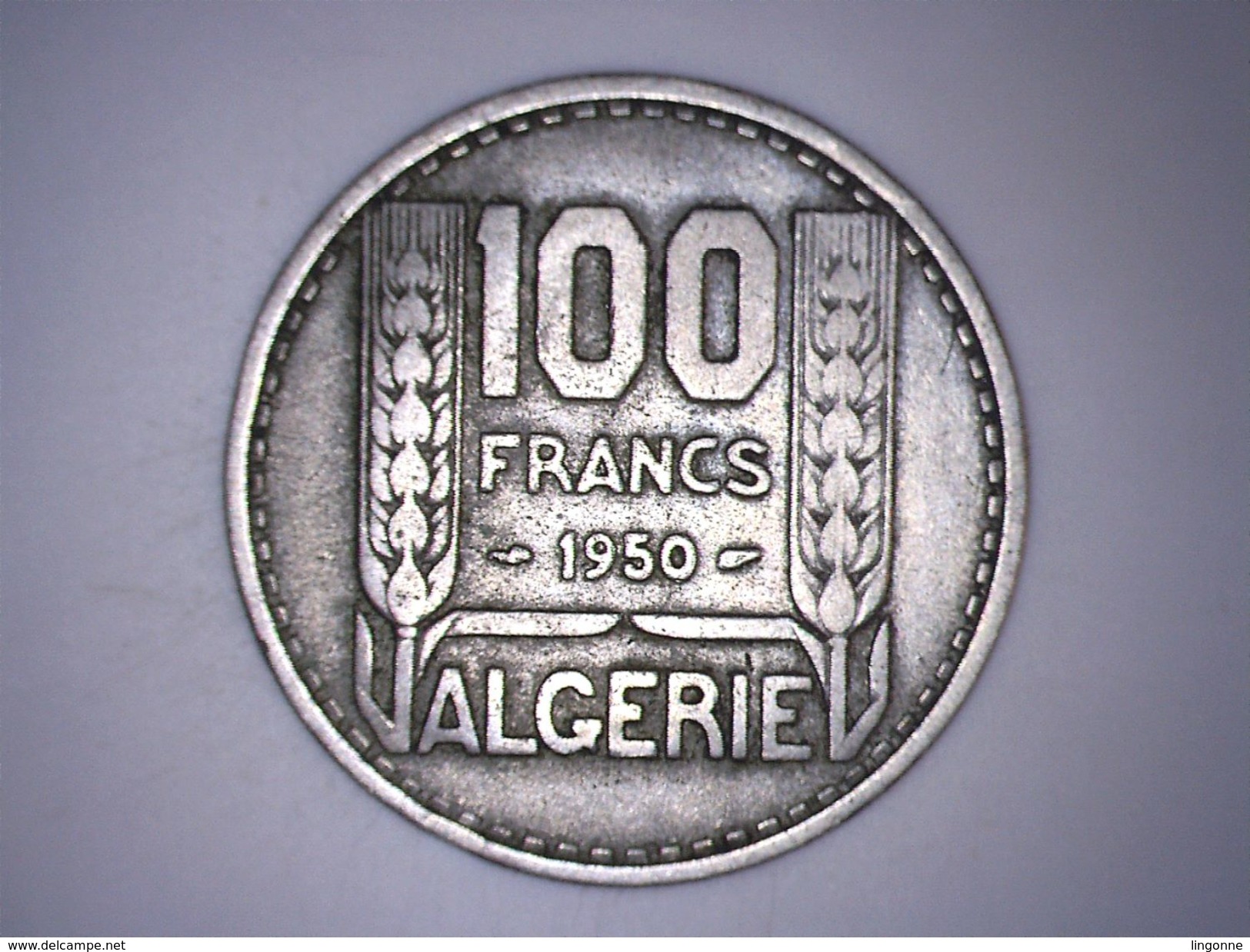 ALGERIE / ALGERIA 100 FRANCS 1950 - Algeria