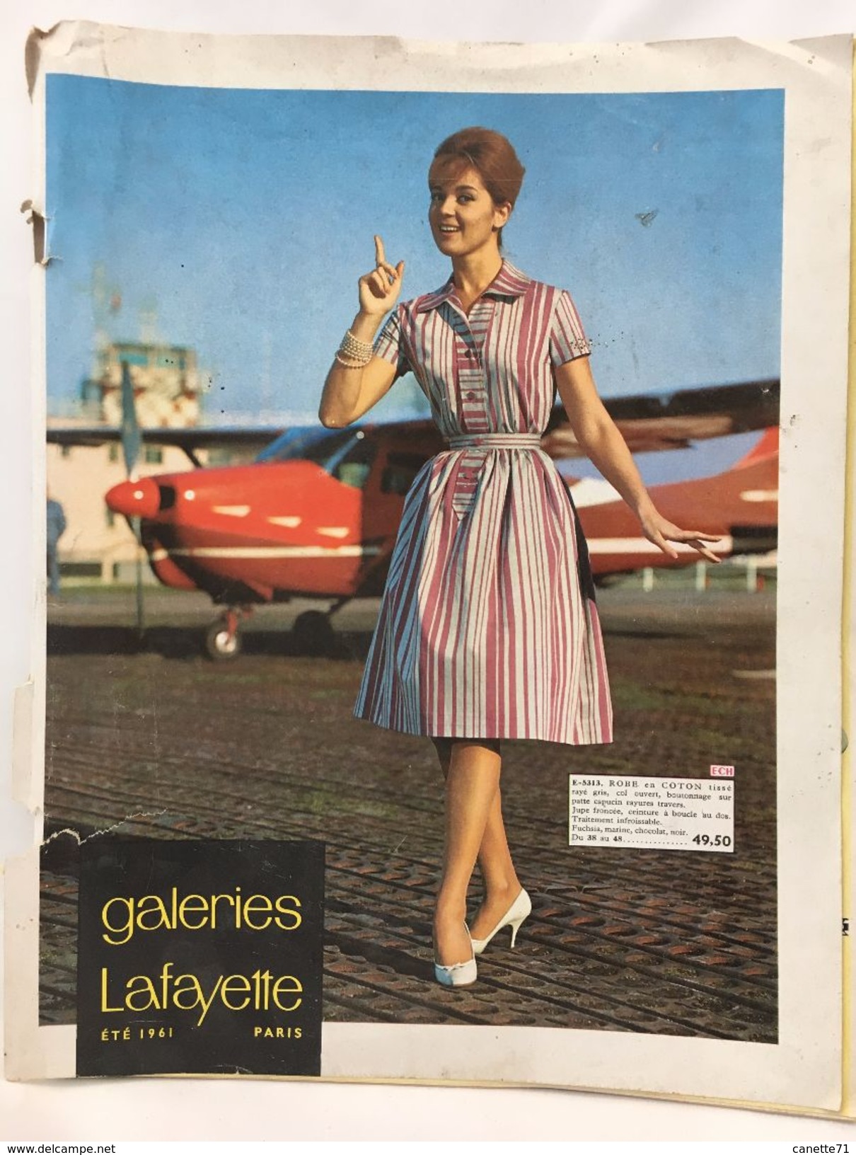 Catalogue Galeries Lafayette Été 1961 - Mode