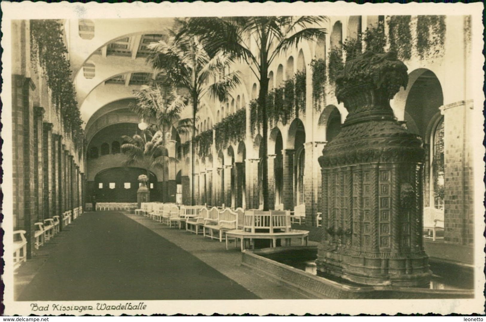 AK Bad Kissingen, Wandelhalle, O Um 1935 (23913) - Bad Kissingen