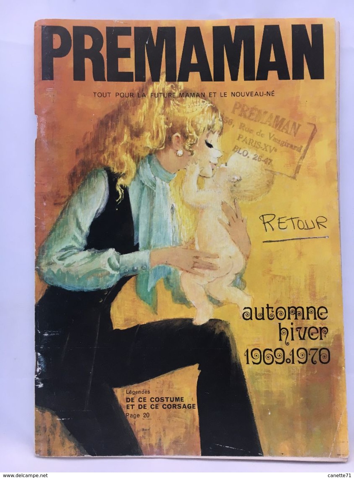 Catalogue Publicitaire Premaman Automne Hiver 1969-1970 - Publicités