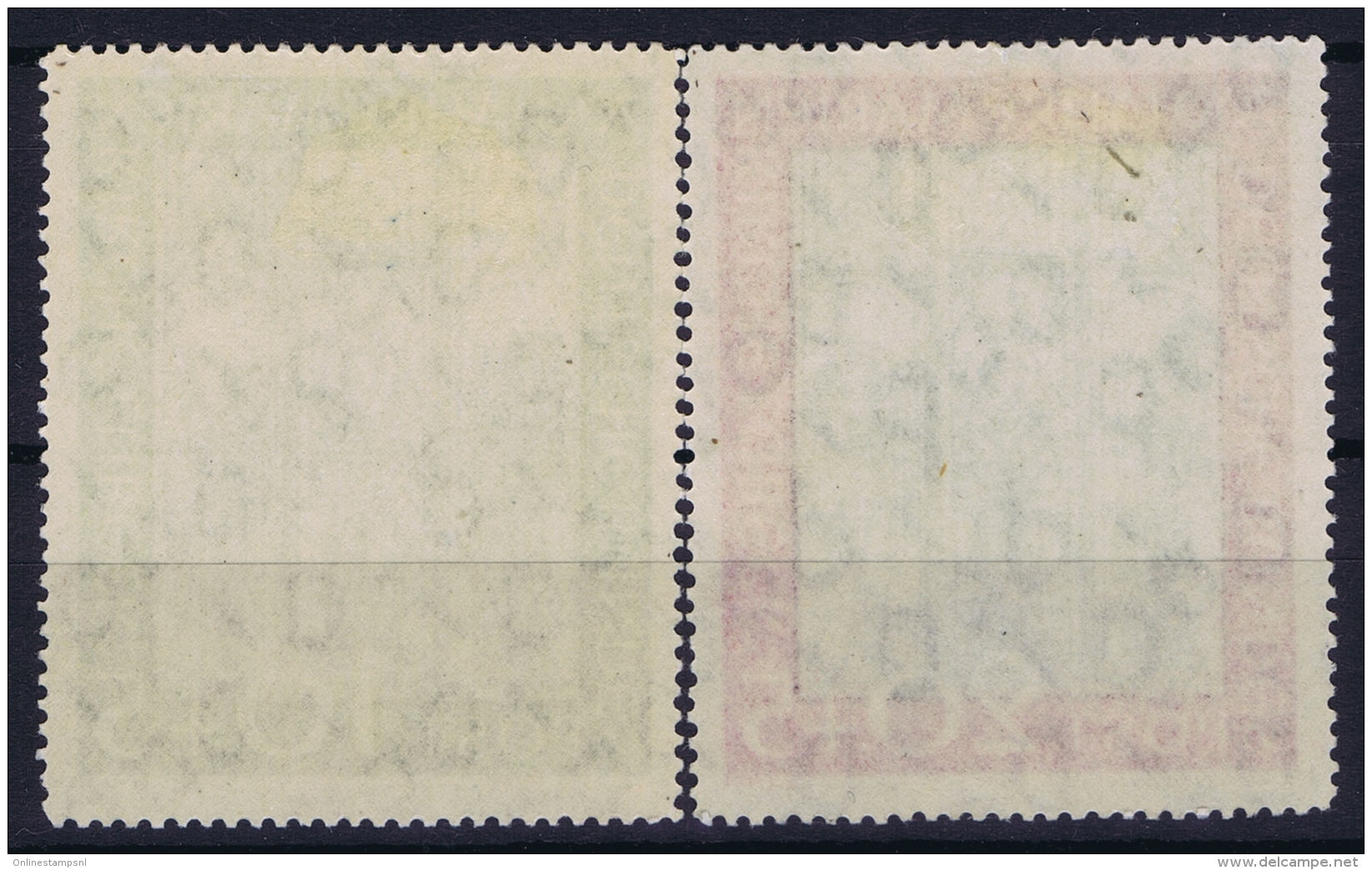 Bundespost: Mi Nr 139 - 140  Marienkirche-Luebeck MH/* Falz/ Charniere 1951 - Unused Stamps