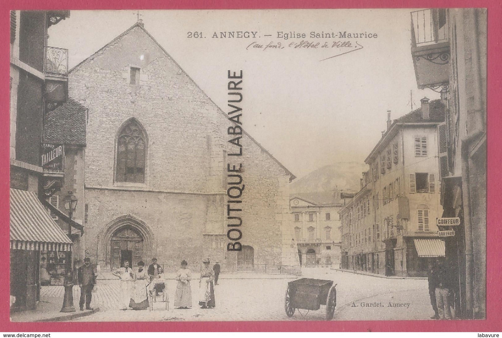 74 - ANNECY--Eglise Saint Maurice----animé - Annecy