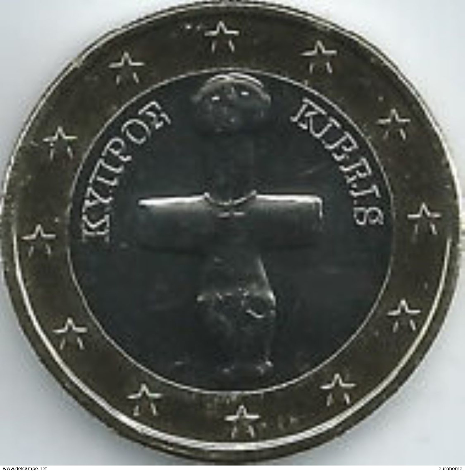 Cyprus   2017   1 Euro    UNC Uit De Rol  UNC Du Rouleaux  !! - Zypern