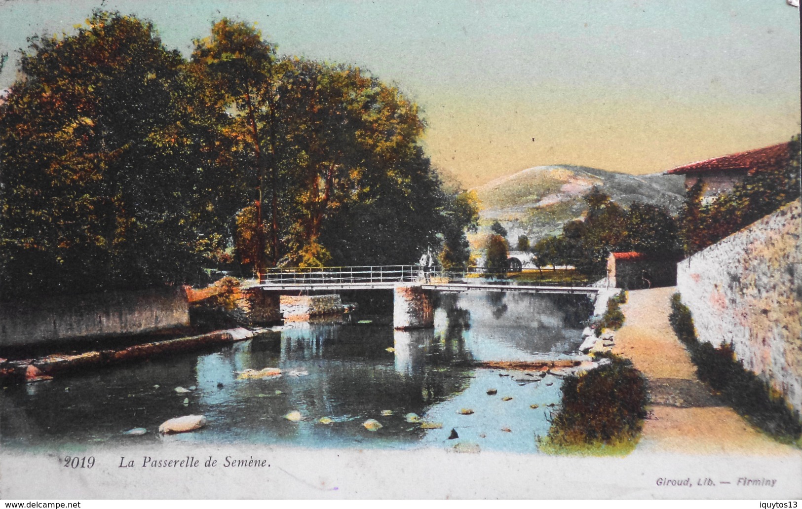 CPA - FRANCE - La Séauve-sur-Semène Est Situé Dans Le Dép. Haute Loire - La Passerelle De Semène - Daté 1912 - En TBE - Autres & Non Classés