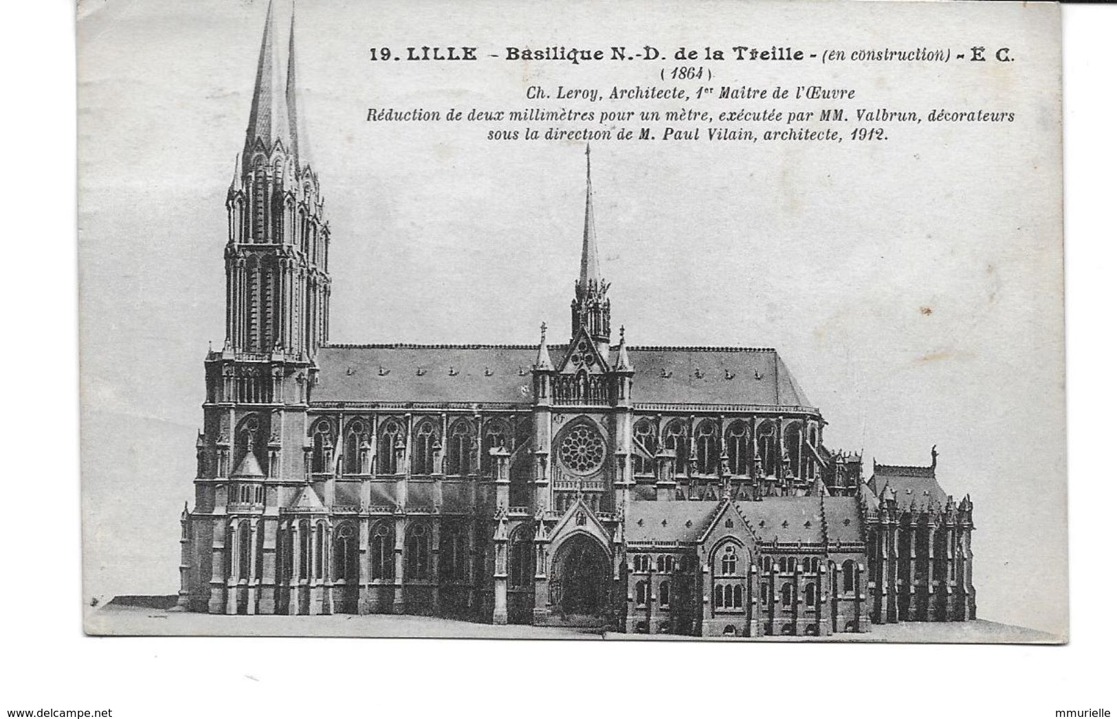 NORD-LILLE La Basilique N D De La Treille-MO - Lille