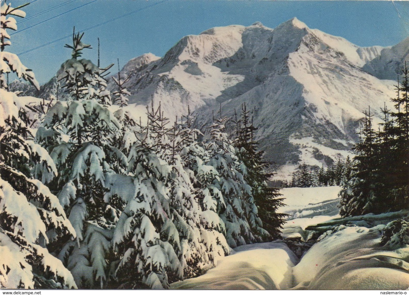 CPSM 74 LE MONT BLANC Et Ses Alentours Sous La Neige - Autres & Non Classés