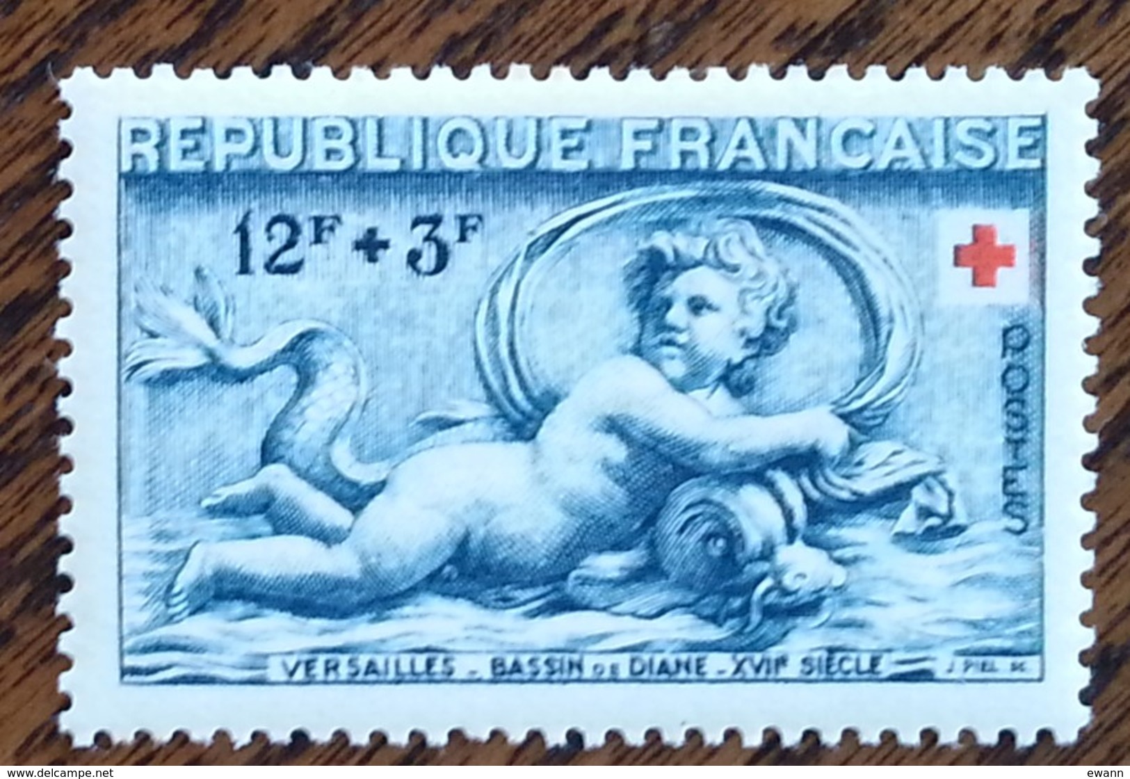 France - YT N°937 - Croix Rouge / Bassin De Diane - 1952 - Neuf - Unused Stamps