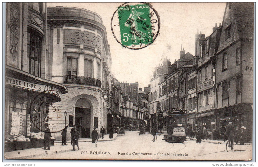 18 BOURGES - Rue Du Commerce - Bourges