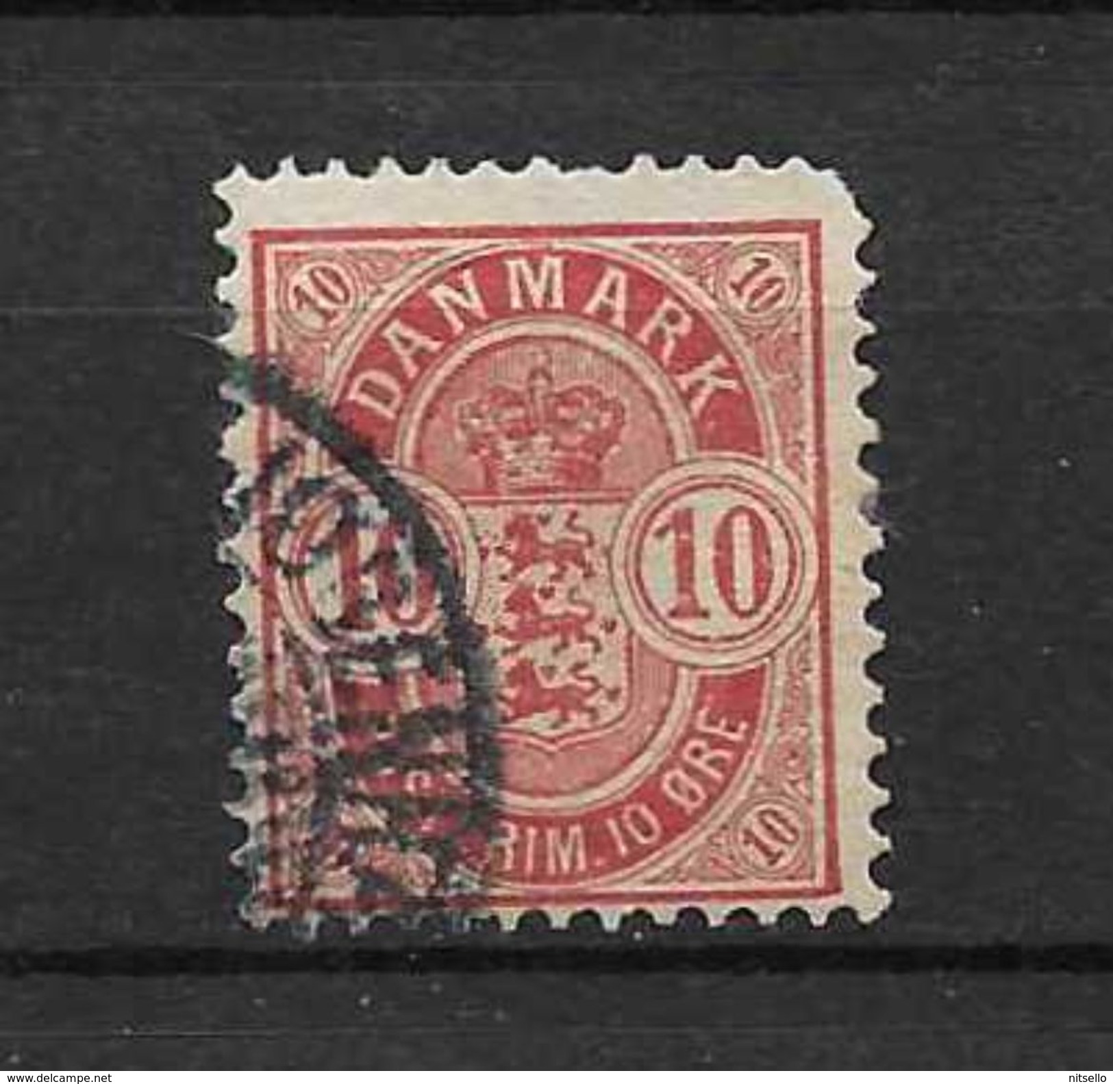 LOTE 1401  ///   DINAMARCA  1875   YVERT Nº: 36     ¡¡¡¡¡¡ LIQUIDATION !!!!!!!! - Used Stamps