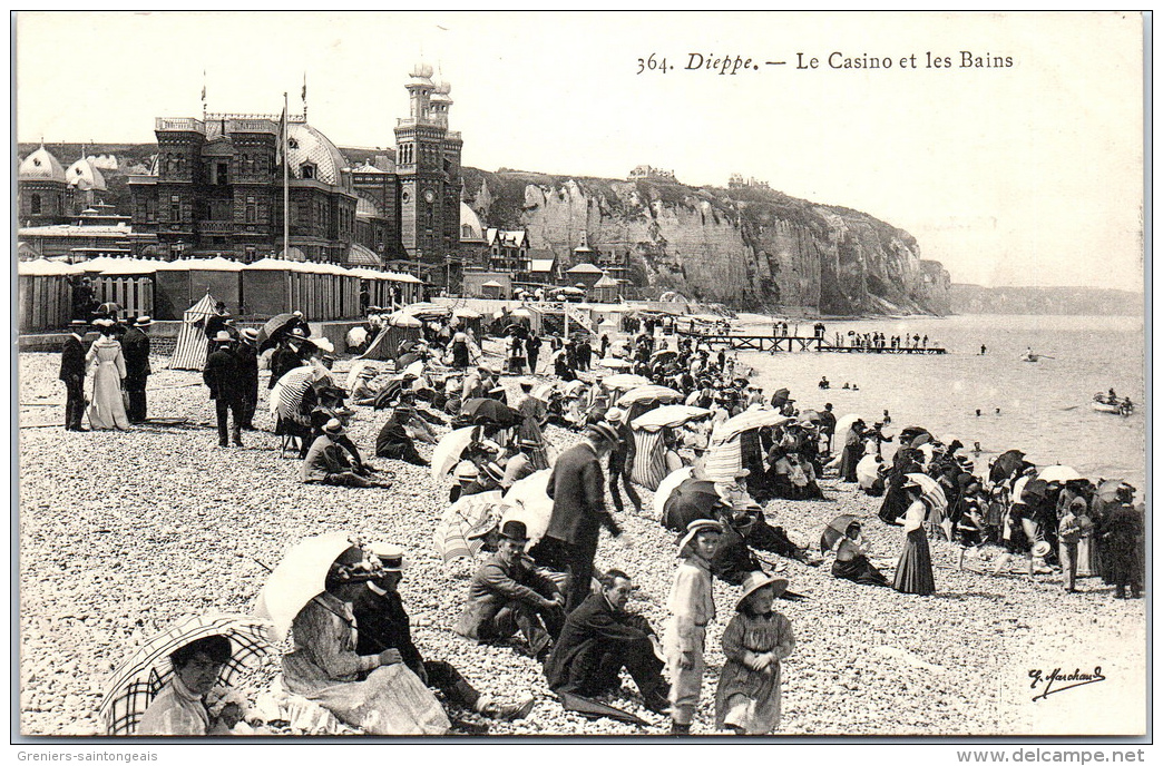 76 DIEPPE - Le Casino Et Les Bains - Dieppe