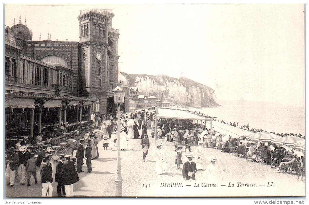 76 DIEPPE - Le Casino, La Terrasse - Dieppe