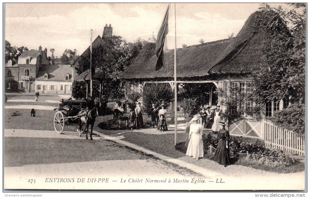 76 MARTIN EGLISE - Vue Du Chalet Normand - Autres & Non Classés