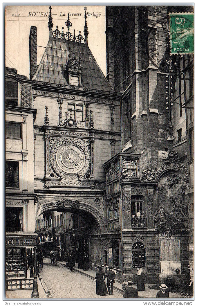 76 ROUEN - La Grosse Horloge - Rouen