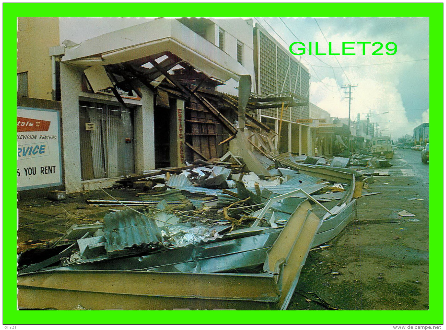 DARWIN, AUSTRALIA  - AFTER CYCLONE TRACY, SMITH STREET - MURRAY VIWES - - Autres & Non Classés