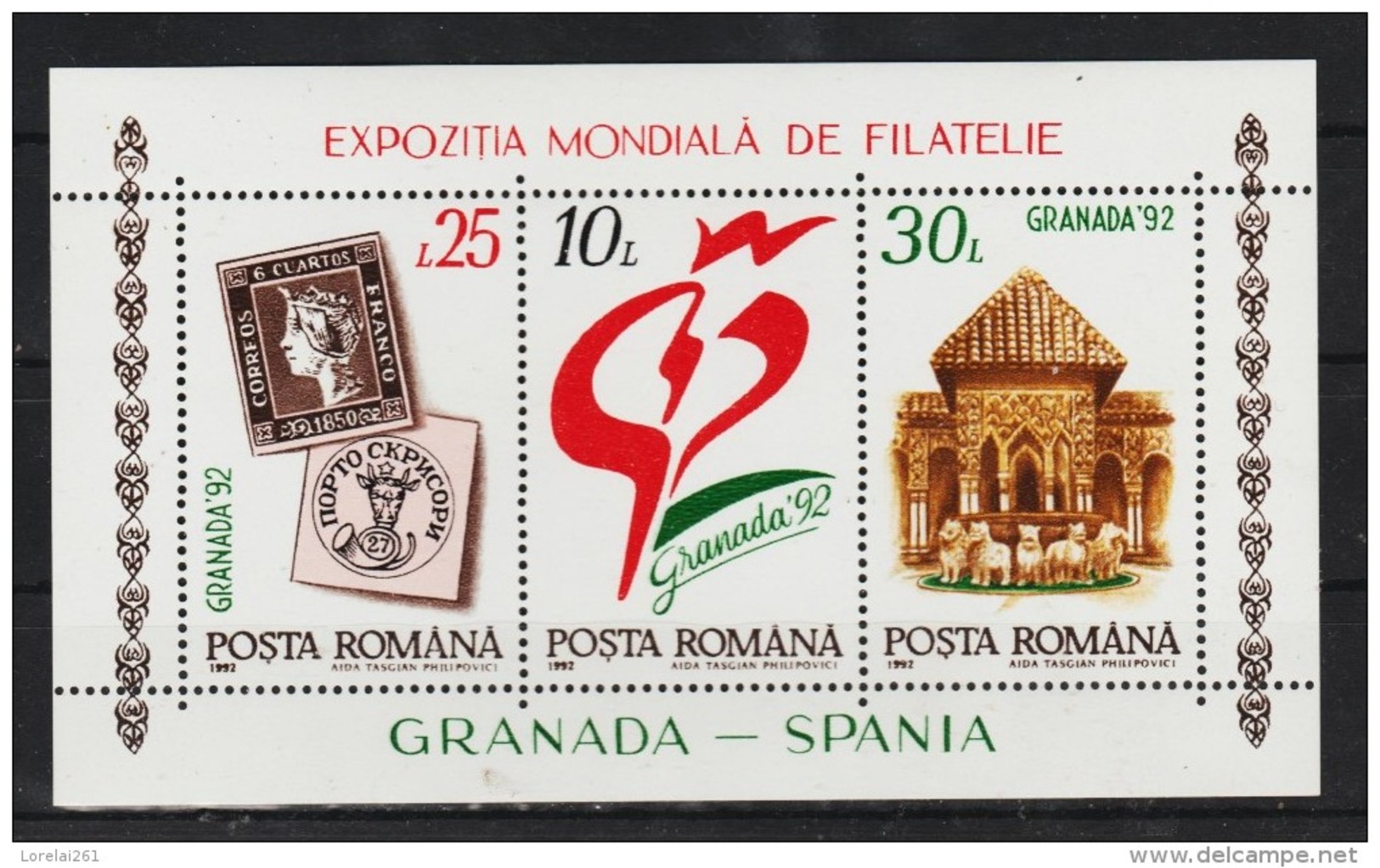 1992 - Expo 92 Sevilia Mi No 272 Et Yv No 219 - Ungebraucht