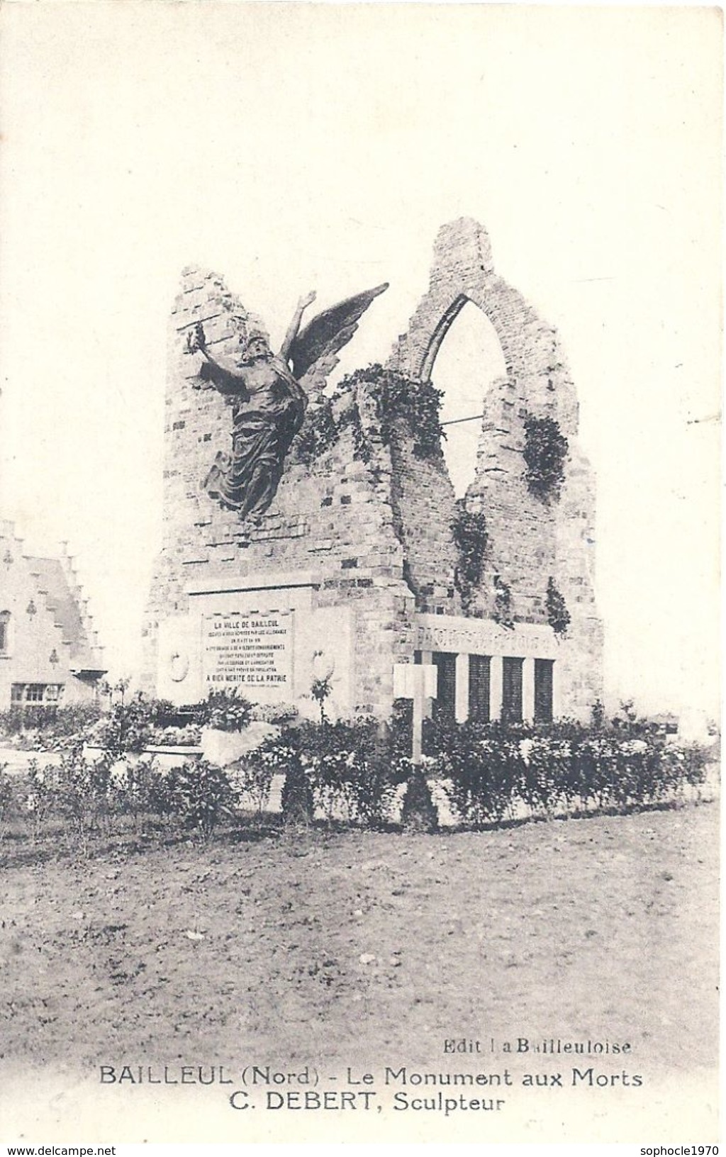 NORTD - 59 - BAILLEUL - Guerre 14 - Monument Aux Morts - Autres & Non Classés