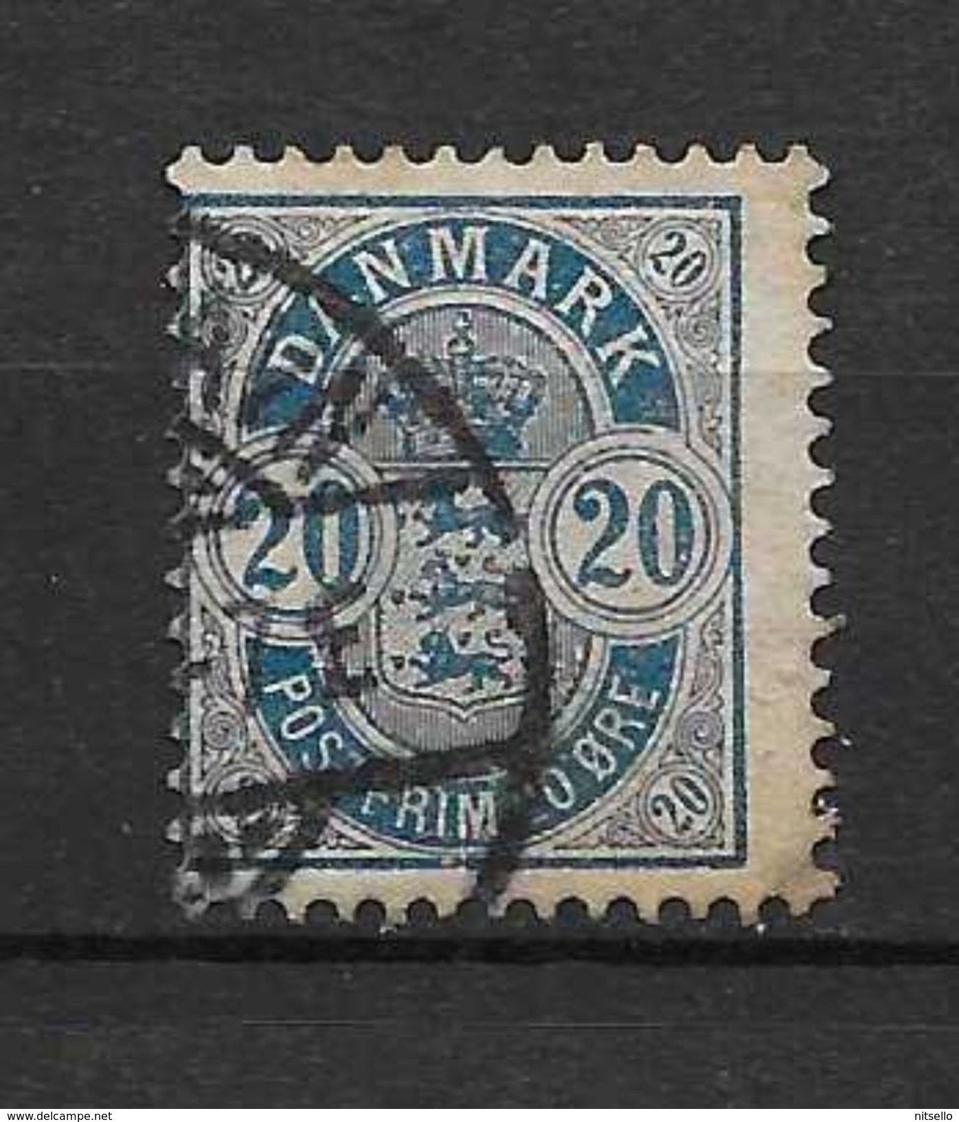 LOTE 1401  ///   DINAMARCA  1875 YVERT Nº: 37   ¡¡¡¡¡ LIQUIDATION !!!!!!!! - Used Stamps