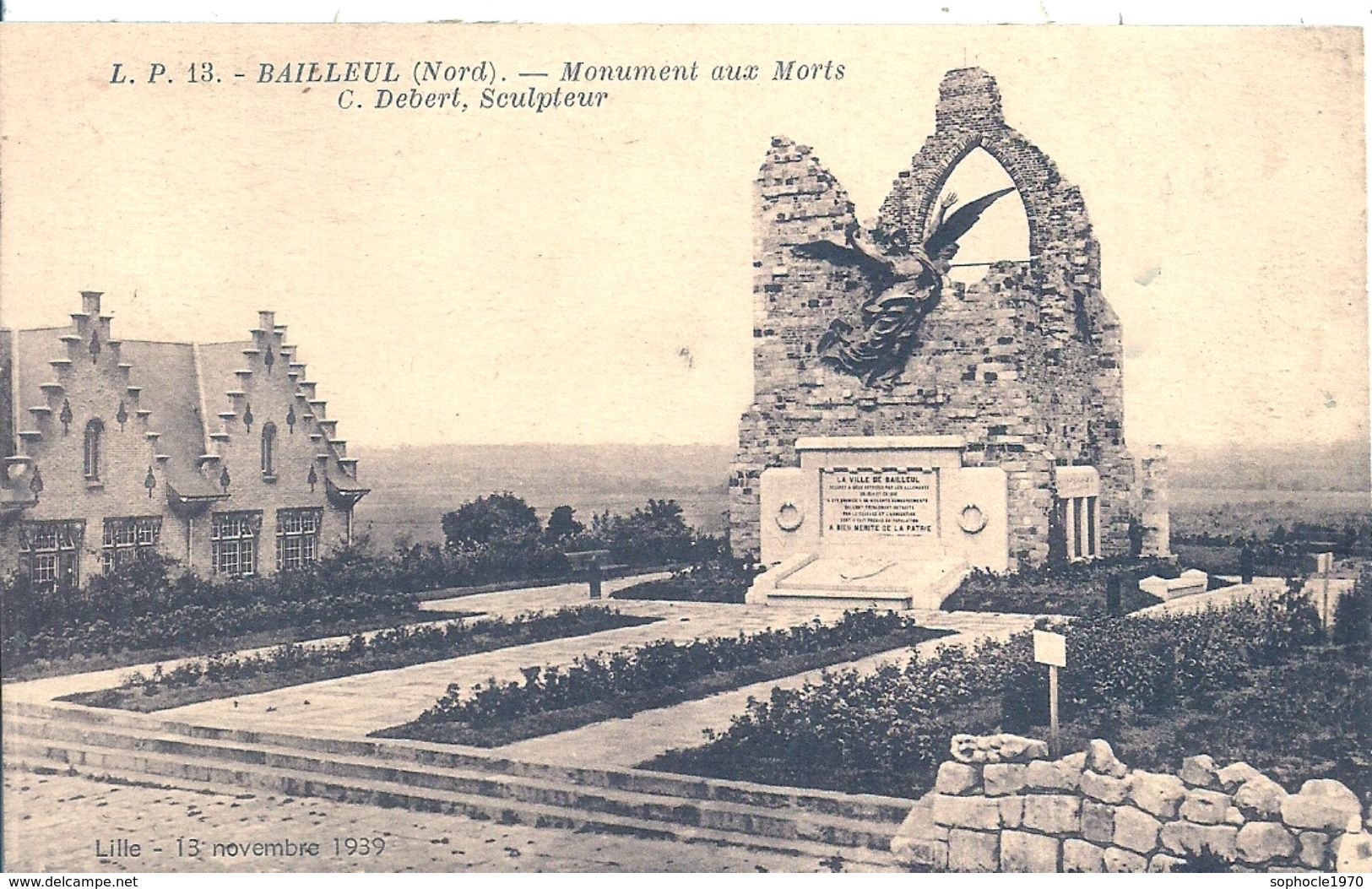 NORTD - 59 - BAILLEUL  - Monument Aux Morts - Autres & Non Classés