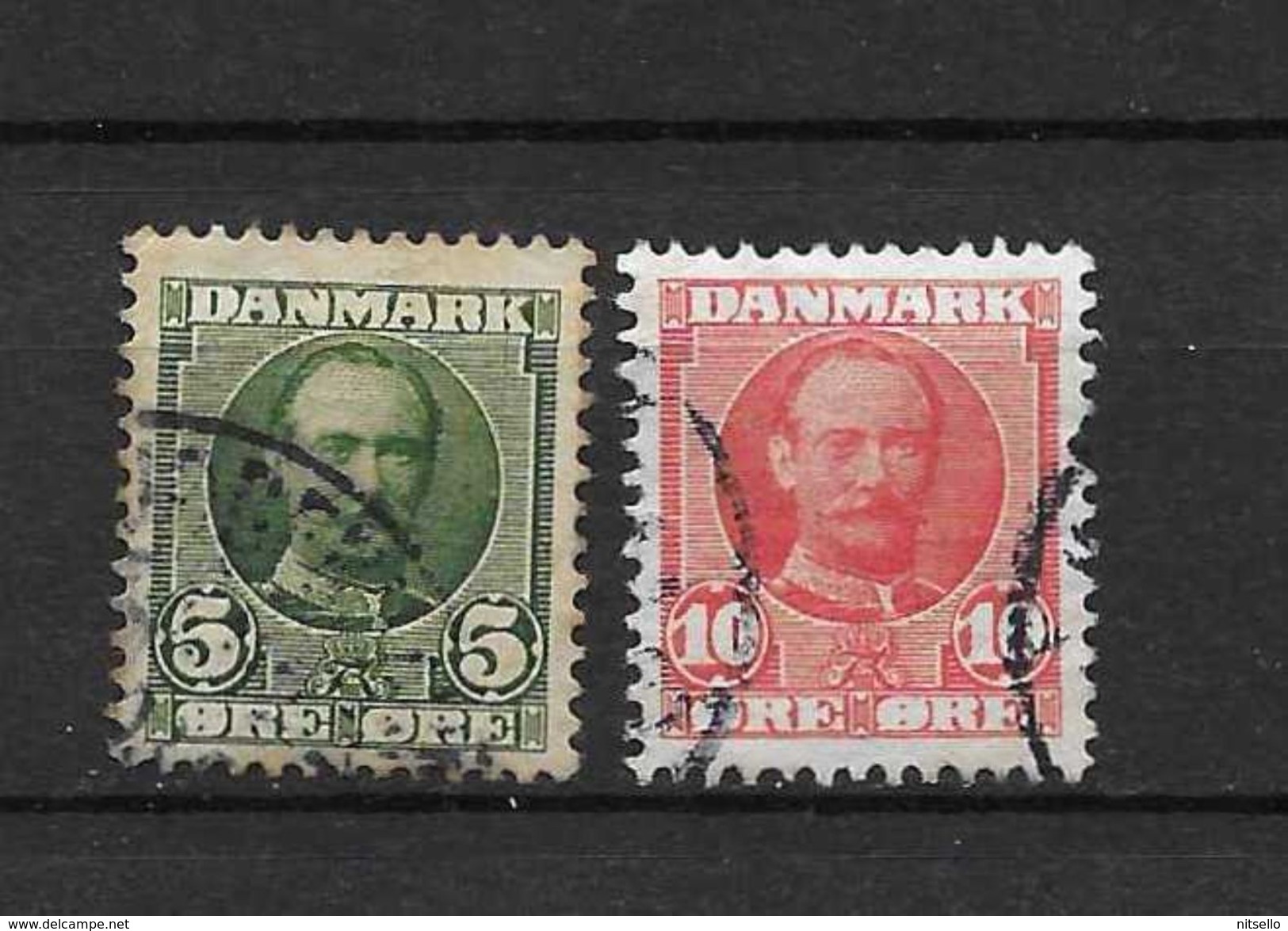 LOTE 1401  ///   DINAMARCA  1905    YVERT Nº:53/54        ¡¡¡¡¡ LIQUIDATION !!!!!! - Used Stamps