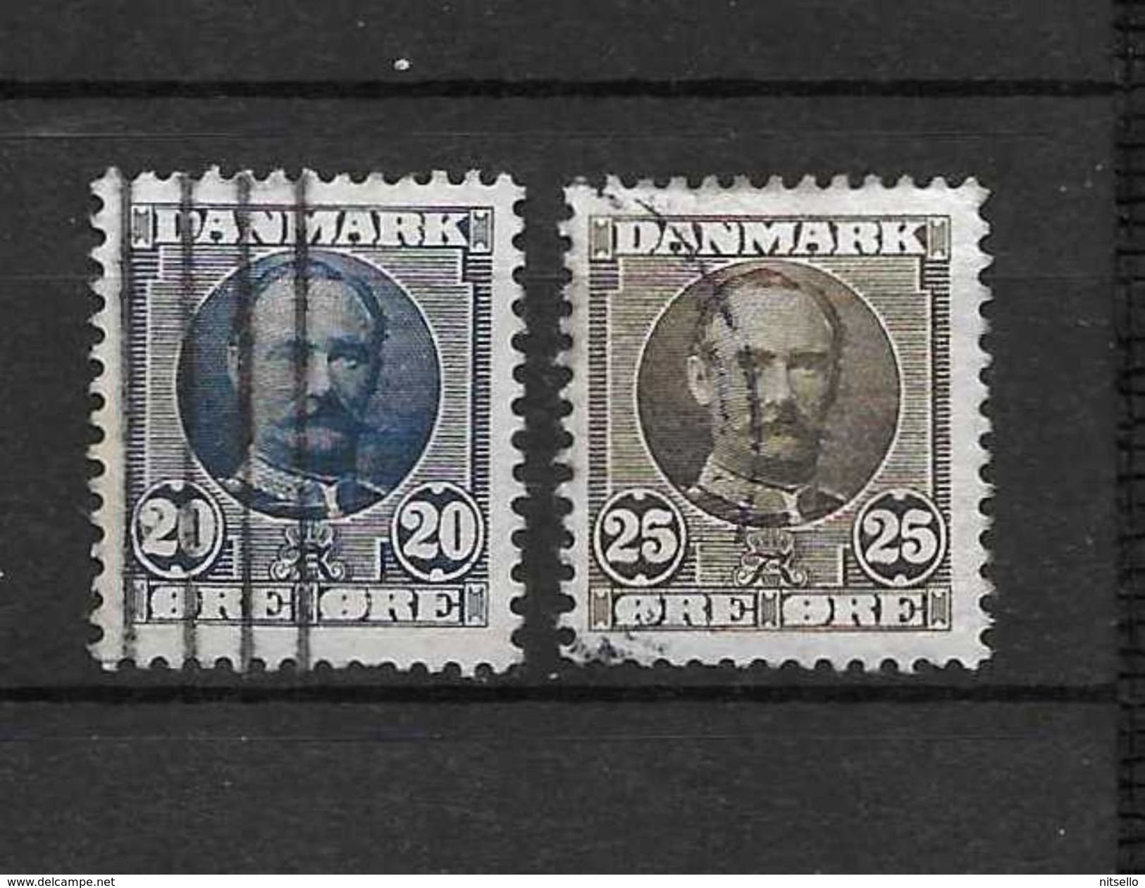 LOTE 1401  ///   DINAMARCA  1905    YVERT Nº: 57 Y 58        ¡¡¡¡¡ LIQUIDATION !!!!!! - Used Stamps